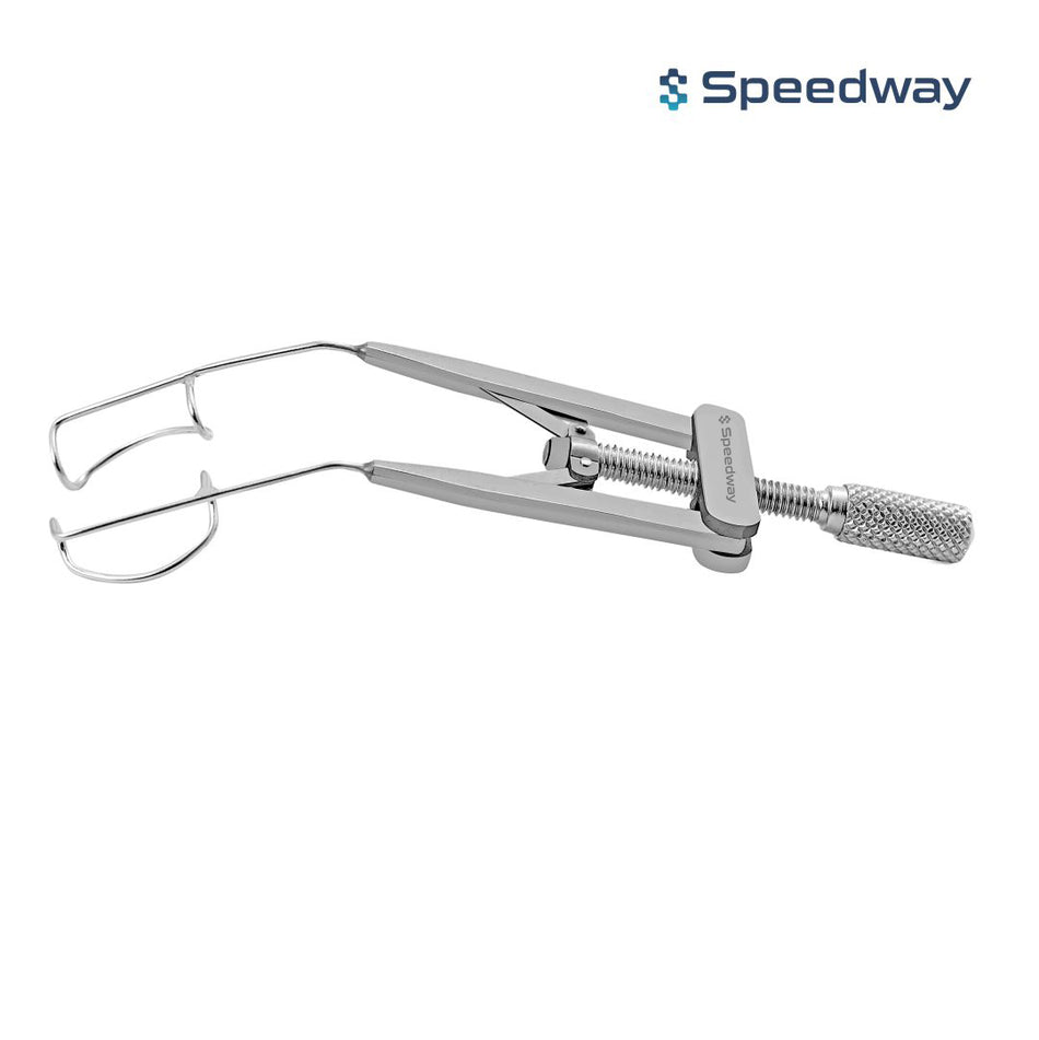 Lieberman Eye Speculum Fenestrated Blade (D) closed blades