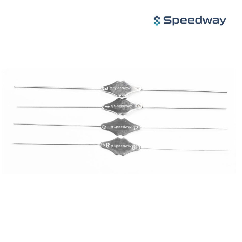 Bowman Lacrimal Probes (Set Of 4, 8 Sizes)