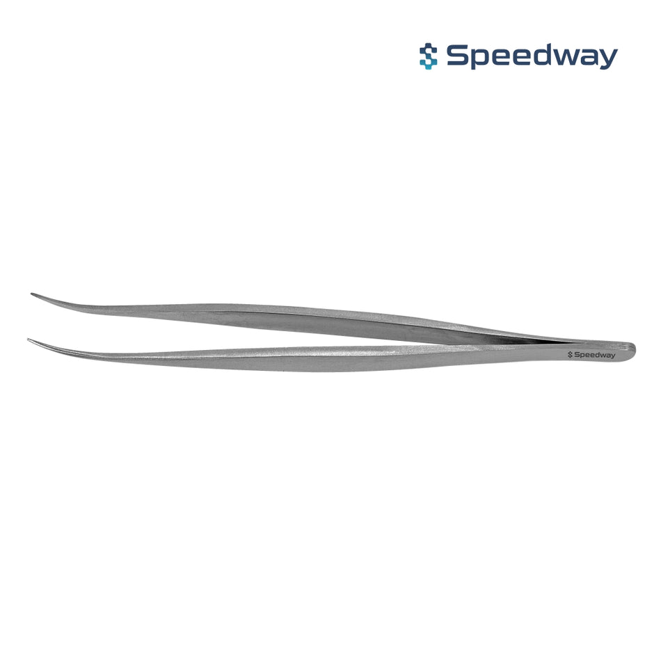 Vessel Cannulation Forceps 10.0 cms Long, Curved