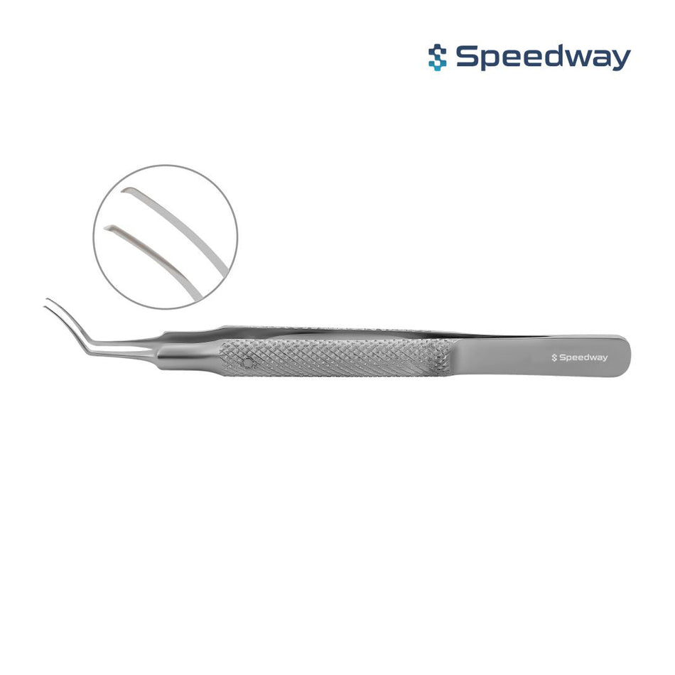 Masket Capsulorhexis Forceps Knurled Handle