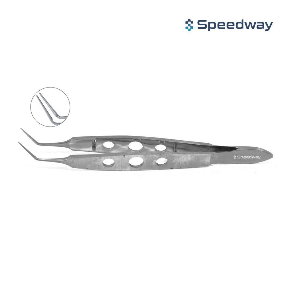 Kelman-Mcpherson Forceps Angled Long Handle