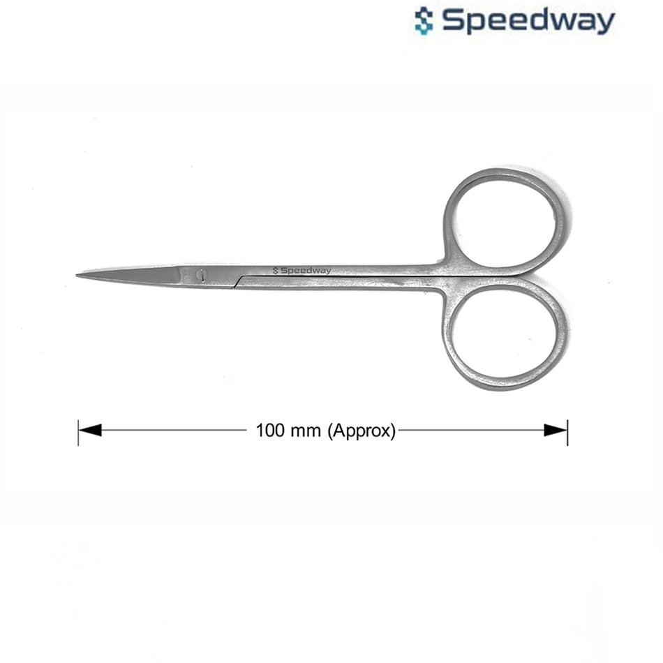 Speedway Iris Scissors Size: 10.5 cms Straight