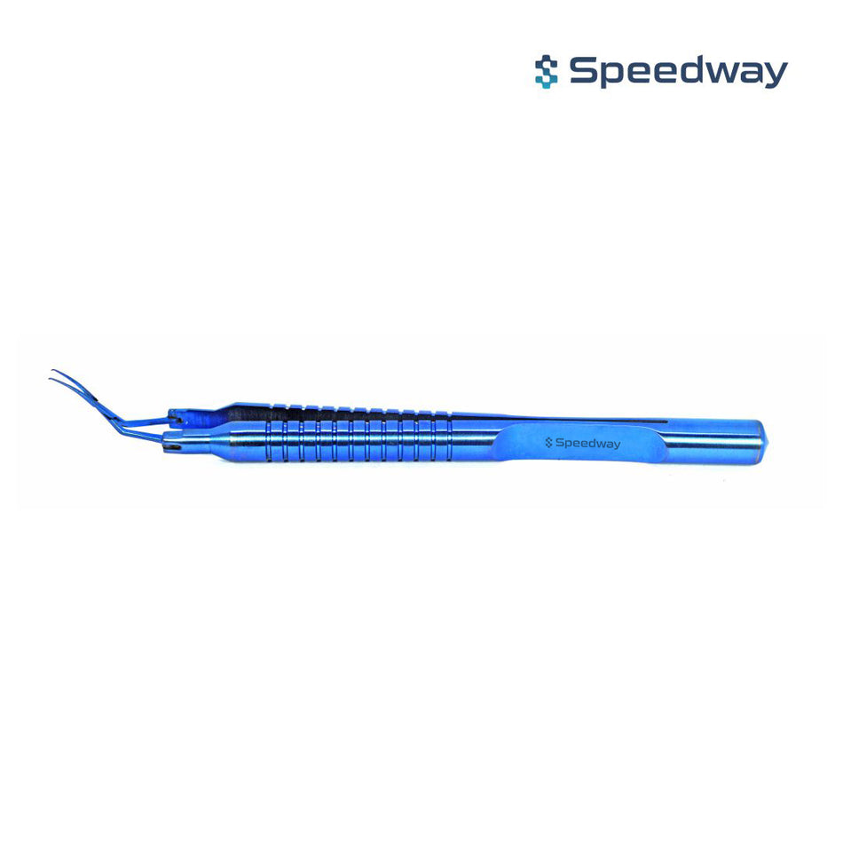 MICS Double-Cross Action Capsulorhexis Forceps Titanium