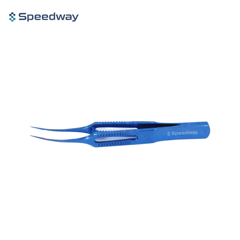 Micro Suture Tying Forceps Curved Titanium