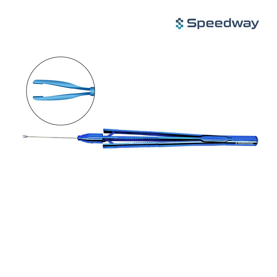 Speedway Vitreoretinal End Gripping Forceps 23G Titanium