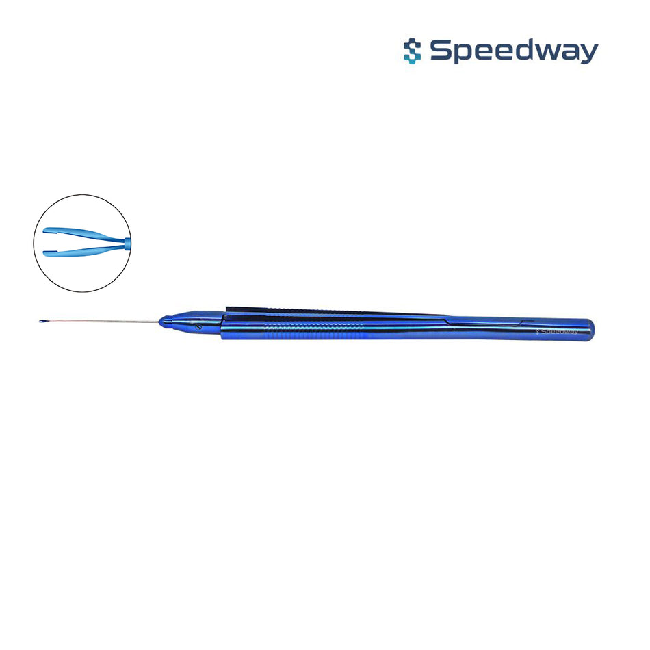 Speedway Vitreoretinal End Gripping Forceps 25G Titanium