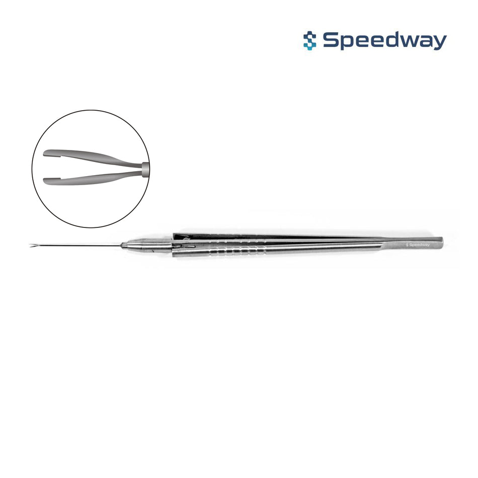 Speedway Vitreoretinal End Gripping Forceps Straight 23G