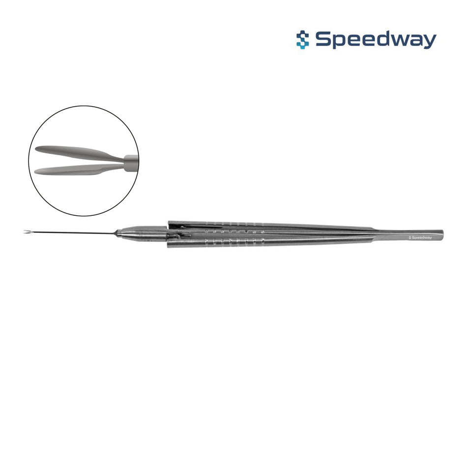 Speedway Vitreoretinal Plain Forceps Straight 23G