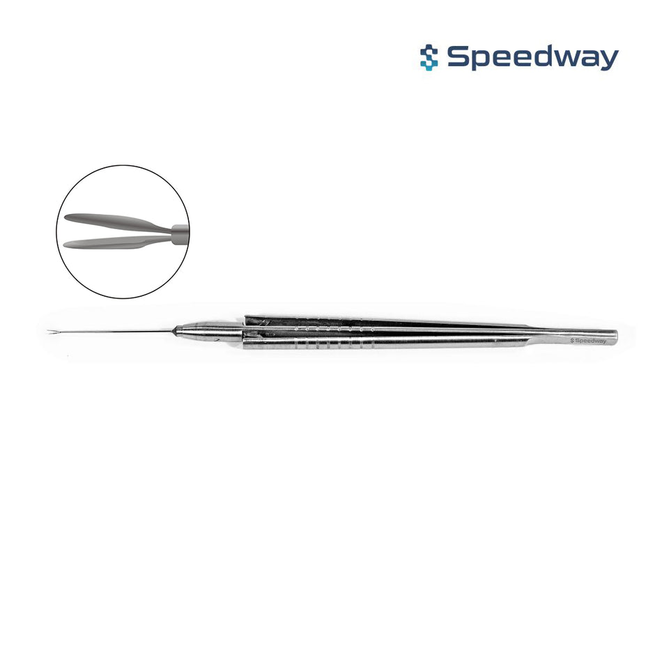 Speedway Vitreoretinal Plain Forceps Straight 25G